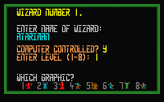 Chaos atari screenshot